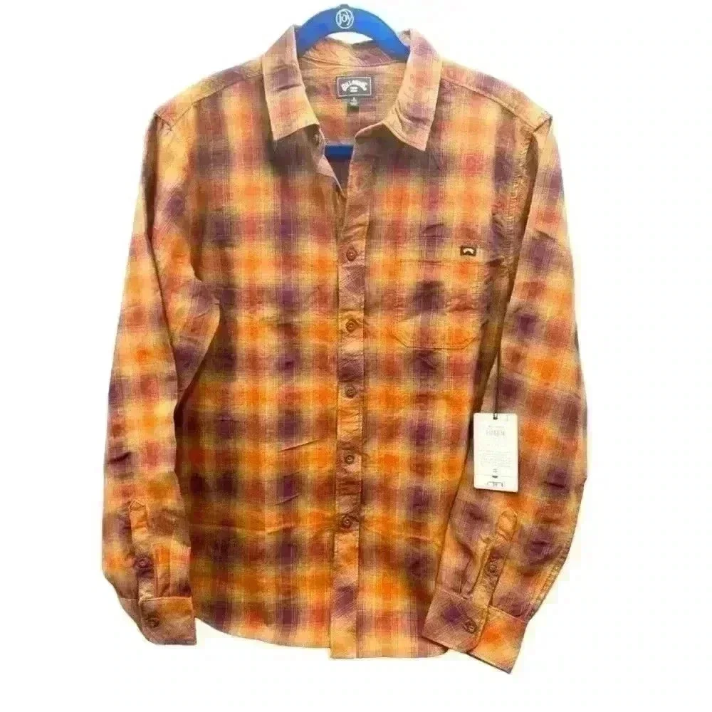 🆕 Billabong Wave Washed Flannel - Picture 1 of 11